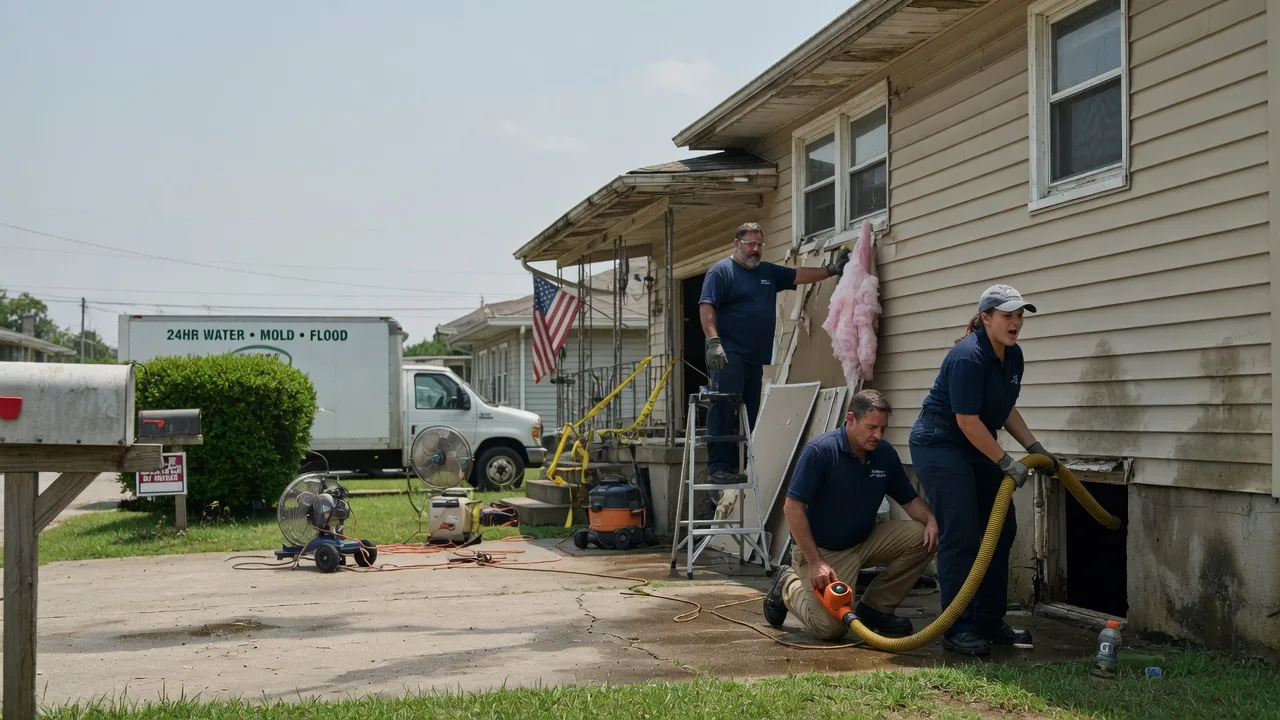 Water Damage Repair in Dorrance, KS near me
